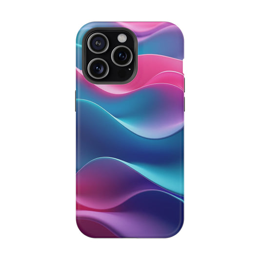 Aesthetic Wave Phone Case - Pastel iPhone Case, Cute Tumbler Gift Idea, Soft Girl Design