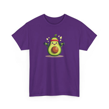 Funny Avocado Workout T-Shirt – “Swolecado” Gym Tee for Fitness Fans & Health Nuts