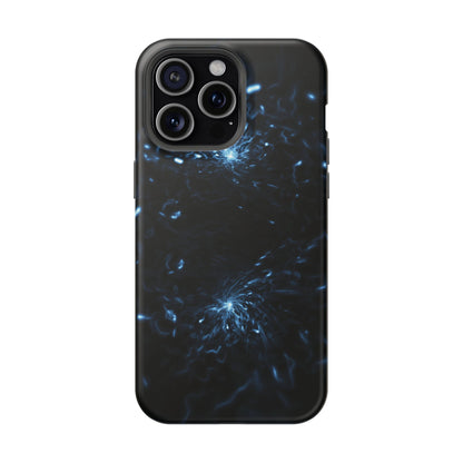 Galaxy Phone Case - Aesthetic iPhone Case | Blue Abstract Energy Design | Gifts for Him/Her | Sci-Fi Tech Vibes