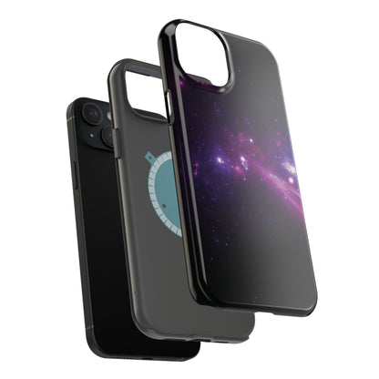Purple Galaxy Phone Case - Aesthetic iPhone Case | Space Art Design | Gifts for Her | Unique Phone Accessories