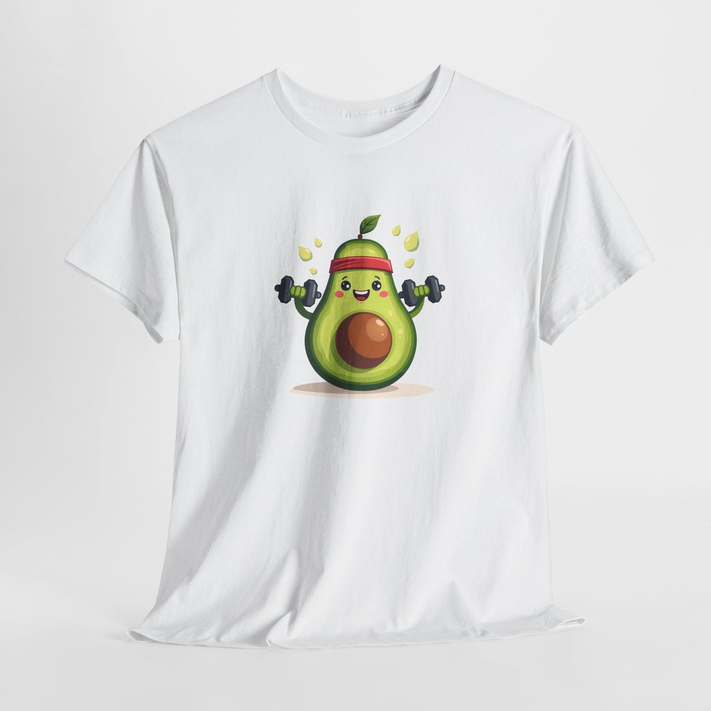 Funny Avocado Workout T-Shirt – “Swolecado” Gym Tee for Fitness Fans & Health Nuts