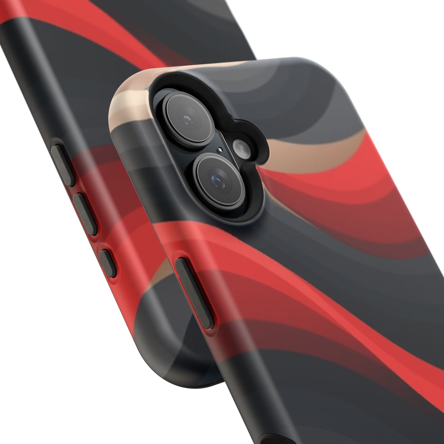 Dynamic Elegance Phone Case - Bold Wave Design | Trendy Aesthetic Gift Idea