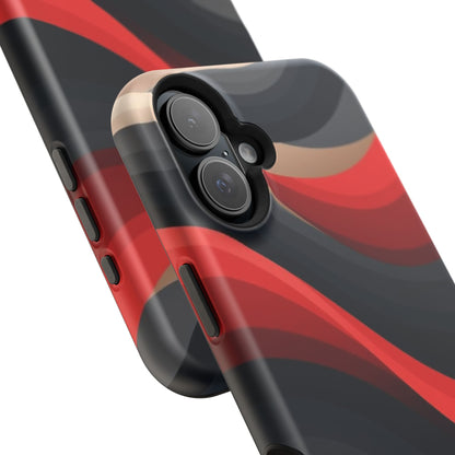 Dynamic Elegance Phone Case - Bold Wave Design | Trendy Aesthetic Gift Idea