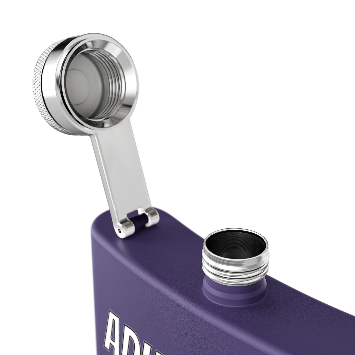 "Adulting Is Hard – This Helps" Flask – Funny Stainless Steel Hip Flask