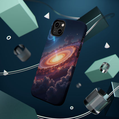 Galaxy Phone Case - Celestial Space iPhone Case, Cosmic Gift Idea, Aesthetic Spiral Design
