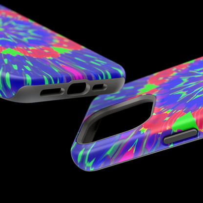 Neon Phone Case - Trippy iPhone Case, Rave Gift Idea, Aesthetic Y2K Accessory