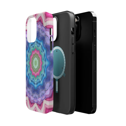 Abstract Phone Case - Psychedelic iPhone Case, Colorful Gift Idea, Unique Pattern Design