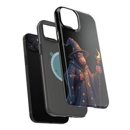 Wizard Gorilla Phone Case – Magical Vibes with a Primate Twist
