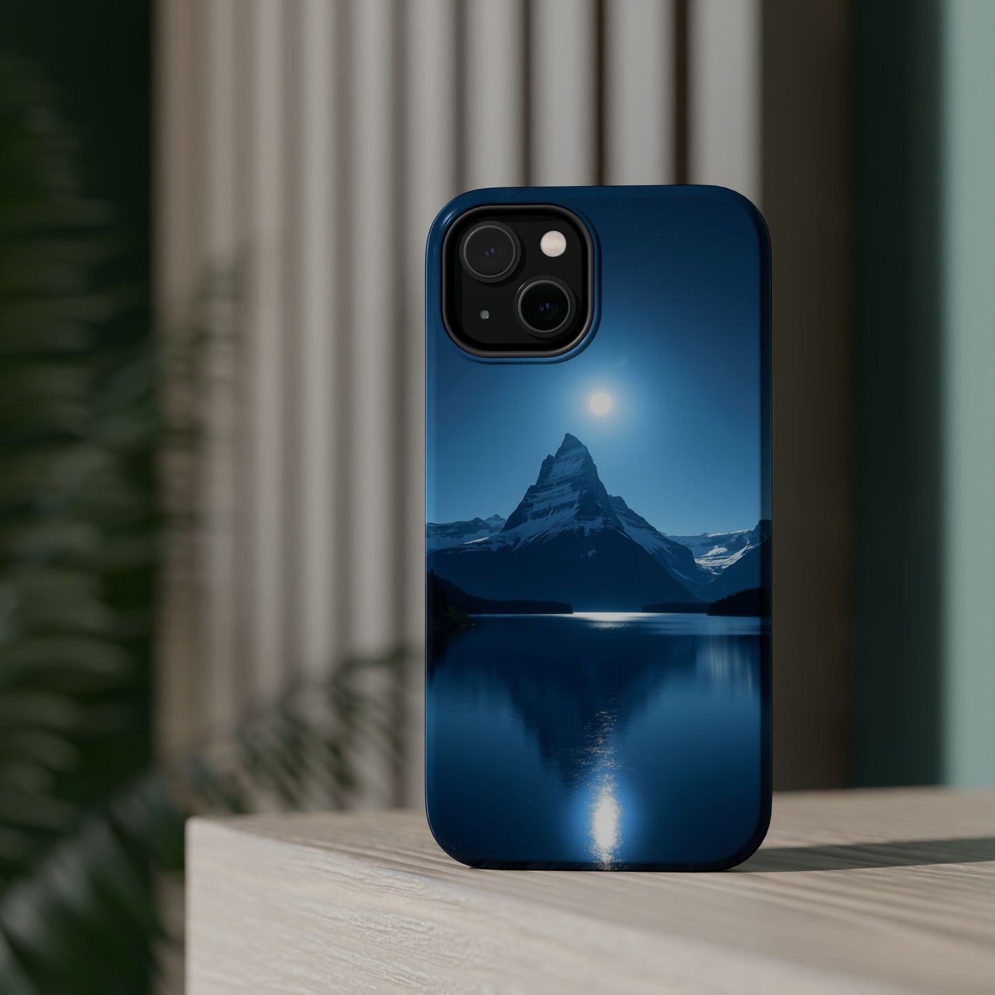 Mountain Lake Phone Case - Scenic Nature Design for iPhone 14-17 | Aesthetic Outdoor Gift
