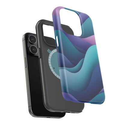 Oceanic Serenity Phone Case - Calming Blue Wave Aesthetic | Nature Inspired Gift Idea