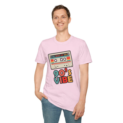 90’s Vibe T-Shirt – Cool Retro Cassette Design for 90s Fans