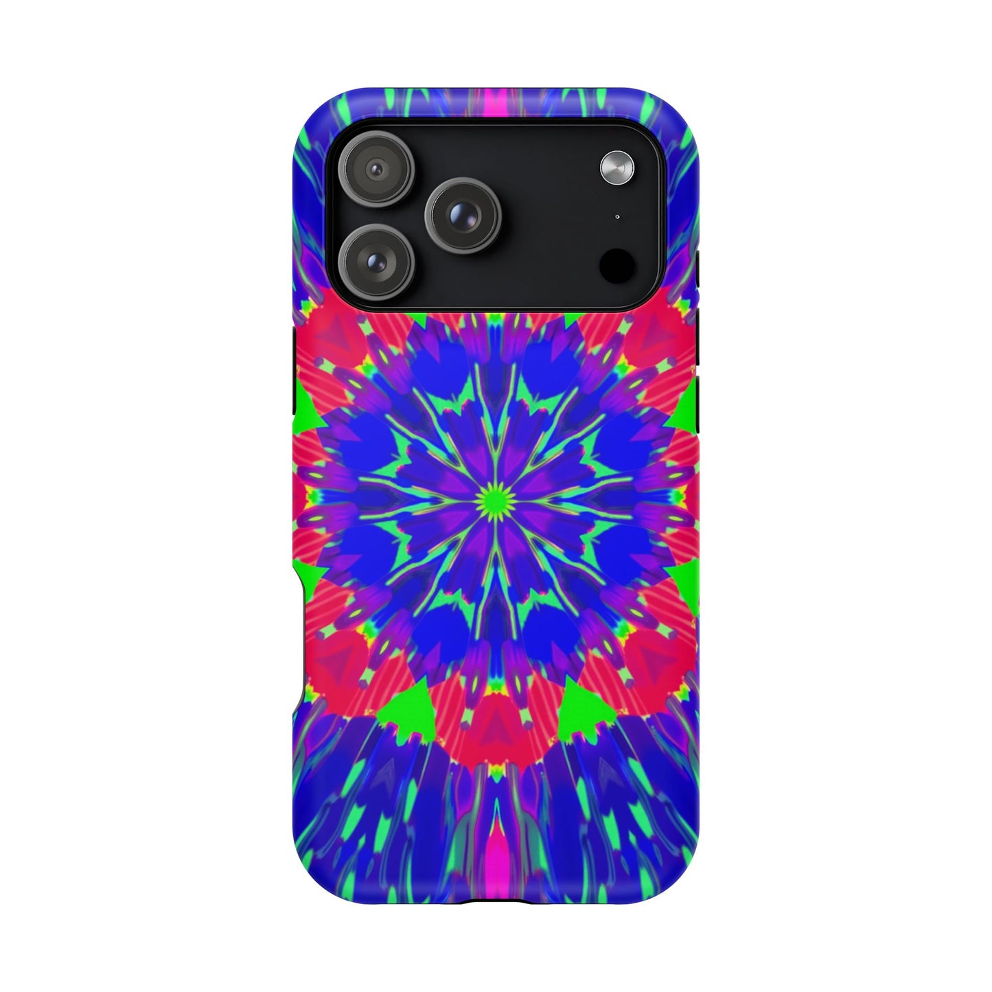 Neon Phone Case - Trippy iPhone Case, Rave Gift Idea, Aesthetic Y2K Accessory