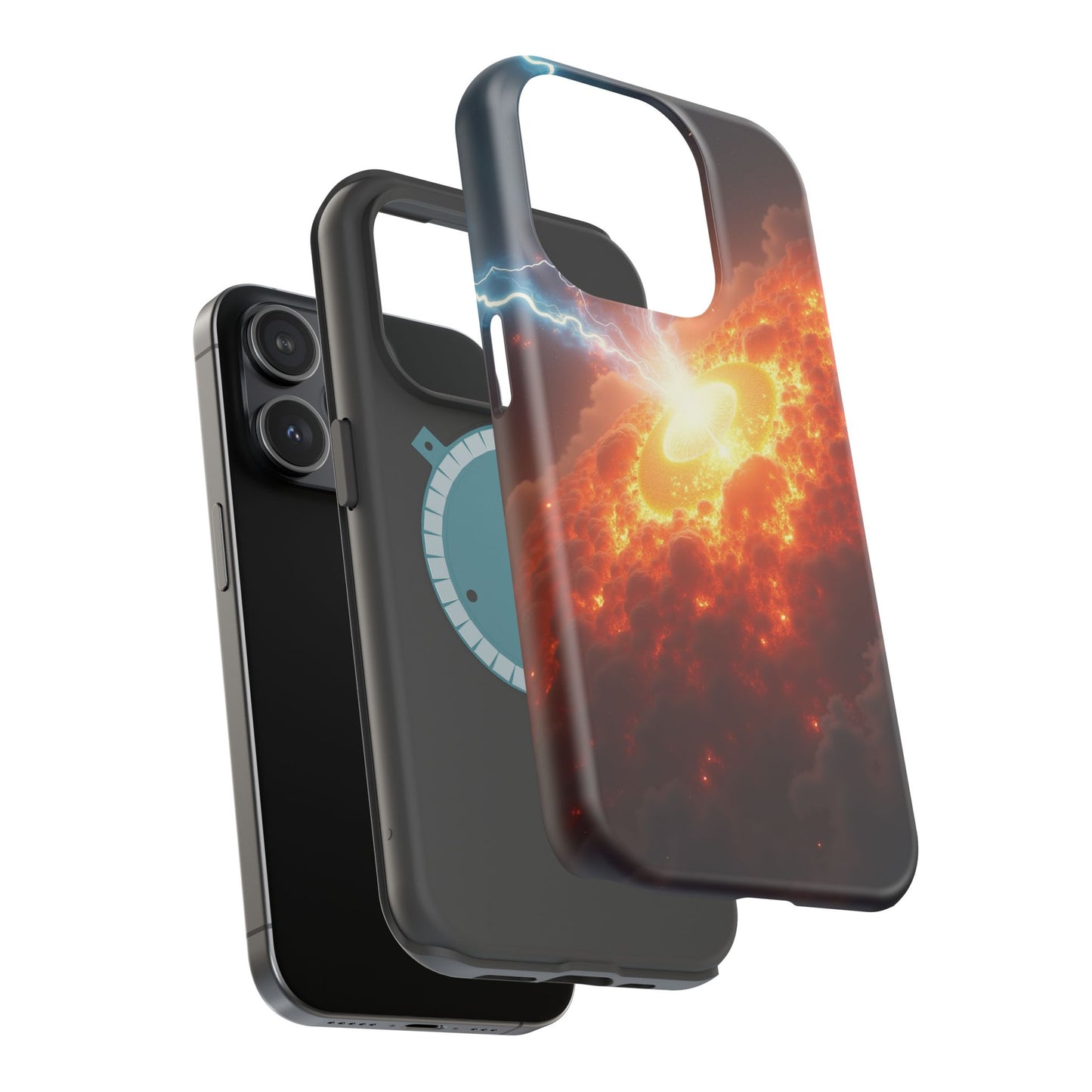 Supernova Phone Case - Fiery Galaxy iPhone Cover - Astronomy Gift for Him/Her