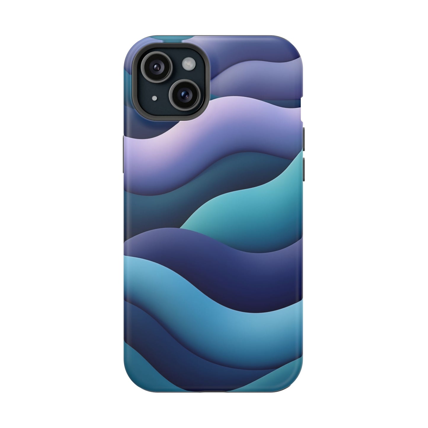 Blue Wave Phone Case - Aesthetic iPhone Case, Calming Gift Idea, Minimalist Summer Accessory