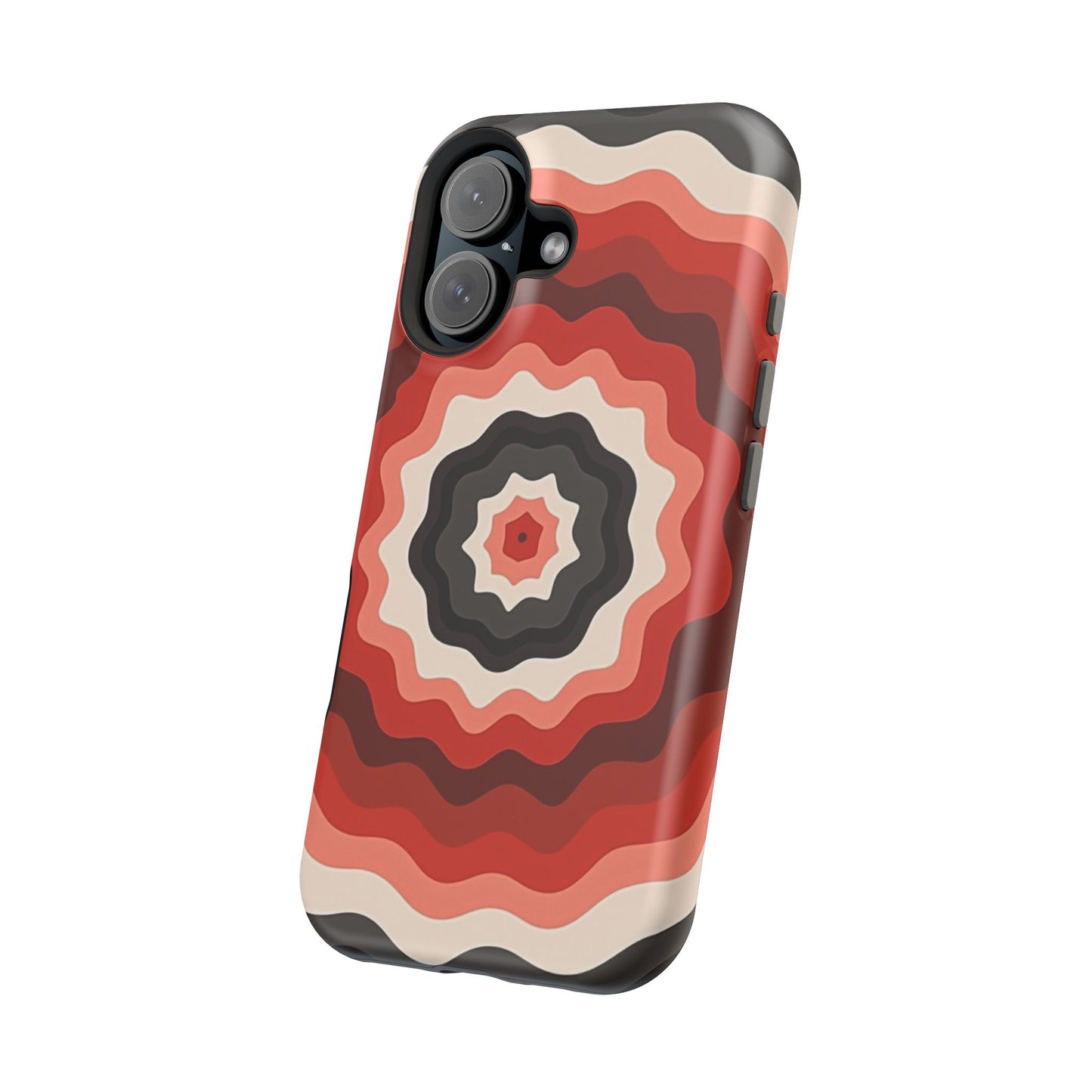 70s Wave Phone Case - Aesthetic iPhone Case, Vintage Gift Idea, Trendy Summer Accessory