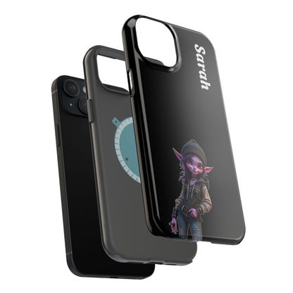 Personalized Elf Phone Case - Custom Name Aesthetic Y2K Gift | Cool Character Cases for Teens & Girls