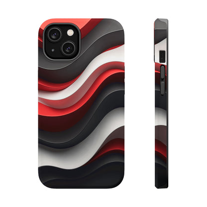 Statement Wave Phone Case - Aesthetic iPhone Case, Edgy Gift Idea, Trendy Summer Accessory
