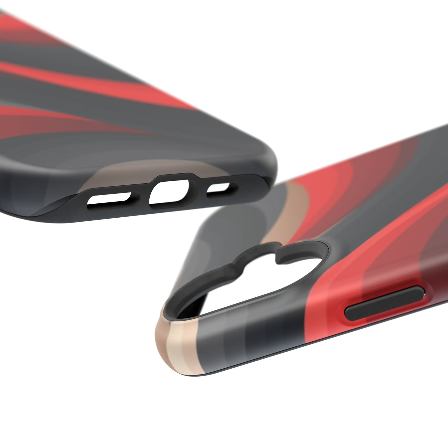 Dynamic Elegance Phone Case - Bold Wave Design | Trendy Aesthetic Gift Idea
