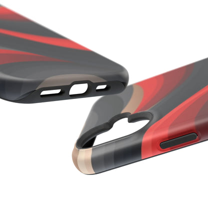 Dynamic Elegance Phone Case - Bold Wave Design | Trendy Aesthetic Gift Idea