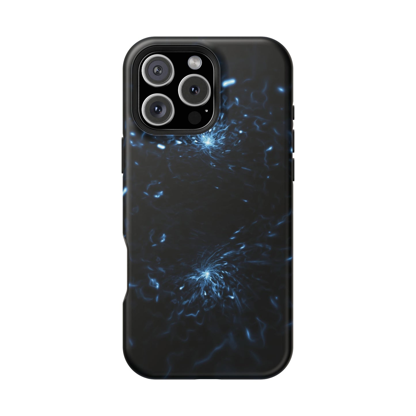Galaxy Phone Case - Aesthetic iPhone Case | Blue Abstract Energy Design | Gifts for Him/Her | Sci-Fi Tech Vibes