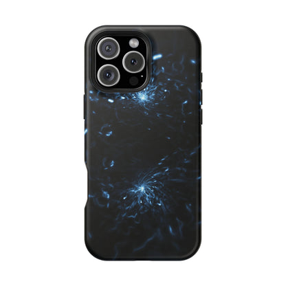 Galaxy Phone Case - Aesthetic iPhone Case | Blue Abstract Energy Design | Gifts for Him/Her | Sci-Fi Tech Vibes