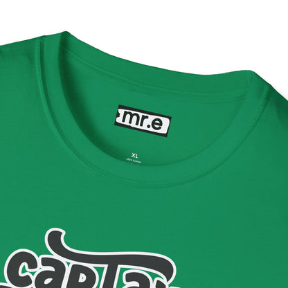 "Captain of the Struggle Bus" Funny & Relatable T-Shirt – Ironic Confidence Tee for the Overwhelmed, Charming, and Still Going Strong