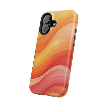 Sunset Phone Case - Aesthetic iPhone Case | Warm Gradient Wave Design | Gifts for Her | Beachy Summer Vibes