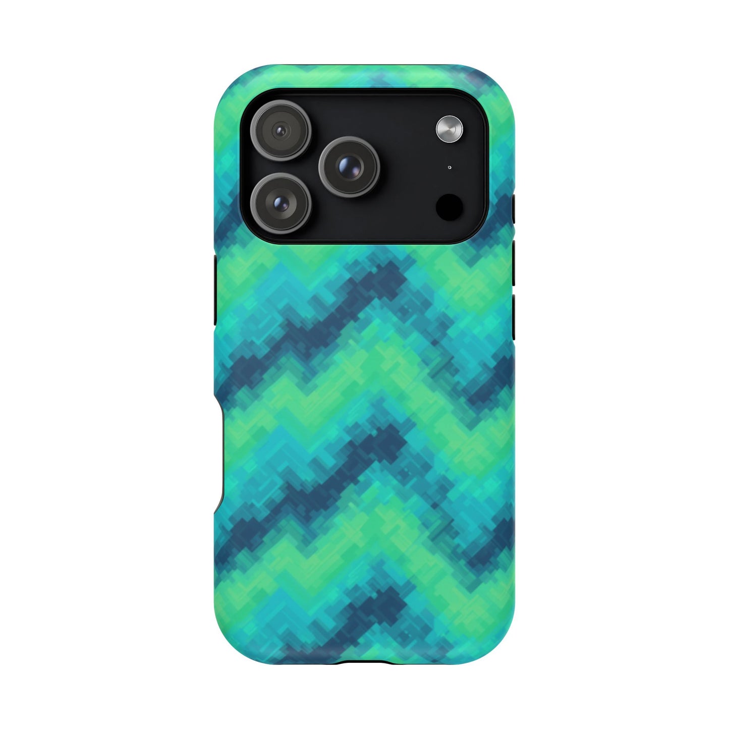 8-Bit Wave Phone Case for iPhone | Retro Pixel Art Slim Protective Cover