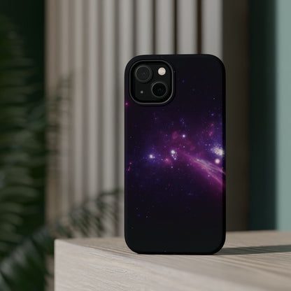 Purple Galaxy Phone Case - Aesthetic iPhone Case | Space Art Design | Gifts for Her | Unique Phone Accessories