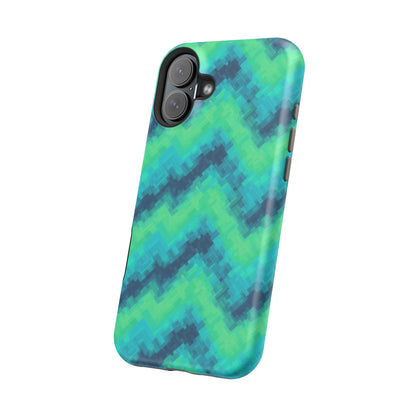 8-Bit Wave Phone Case for iPhone | Retro Pixel Art Slim Protective Cover