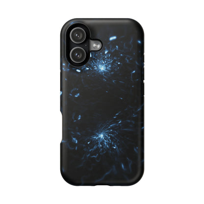 Galaxy Phone Case - Aesthetic iPhone Case | Blue Abstract Energy Design | Gifts for Him/Her | Sci-Fi Tech Vibes