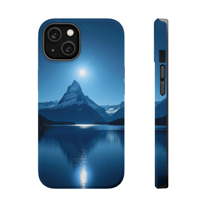 Mountain Lake Phone Case - Scenic Nature Design for iPhone 14-17 | Aesthetic Outdoor Gift