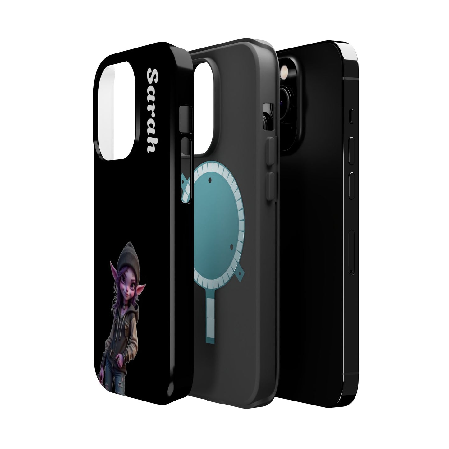 Personalized Elf Phone Case - Custom Name Aesthetic Y2K Gift | Cool Character Cases for Teens & Girls
