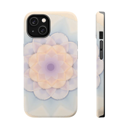 Pastel Mandala Phone Case - Aesthetic iPhone Case, Floral Gift Idea, Spiritual Zen Design