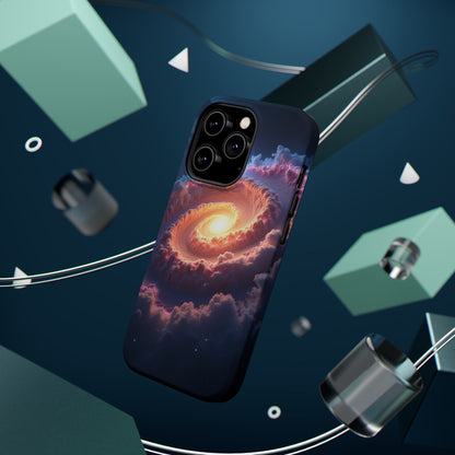 Galaxy Phone Case - Stellar Bloom Nebula Aesthetic iPhone Cover - Space Lover Gift Idea
