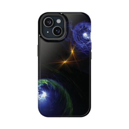 Space Phone Case - Aesthetic iPhone Case | Electric Galaxy Design | Gifts for Him/Her | Trendy Phone Accessories