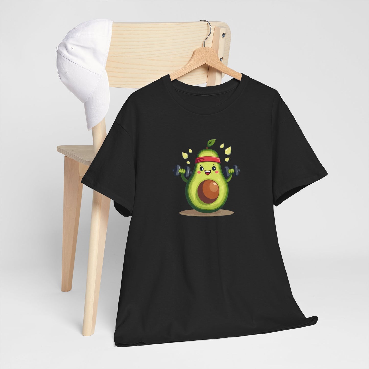 Funny Avocado Workout T-Shirt – “Swolecado” Gym Tee for Fitness Fans & Health Nuts