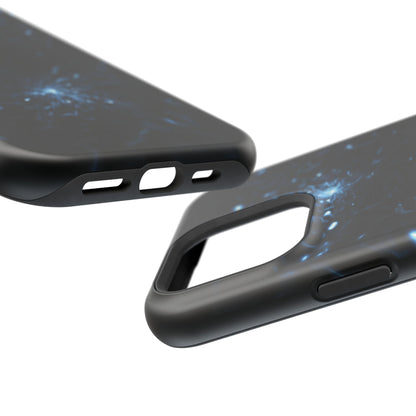Galaxy Phone Case - Aesthetic iPhone Case | Blue Abstract Energy Design | Gifts for Him/Her | Sci-Fi Tech Vibes