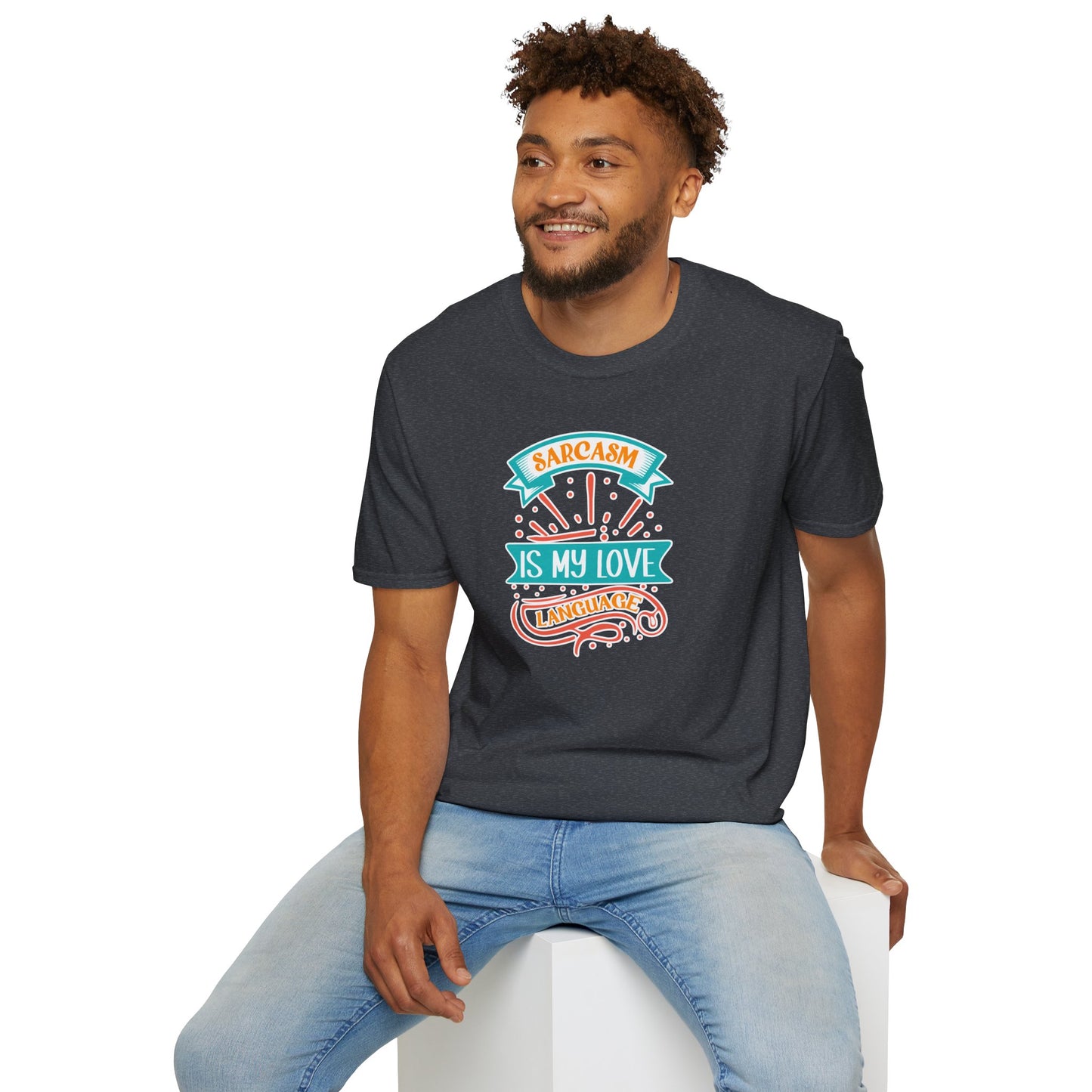 Sarcasm Is My Love Language T-Shirt - Fun & Quirky Gift Tee