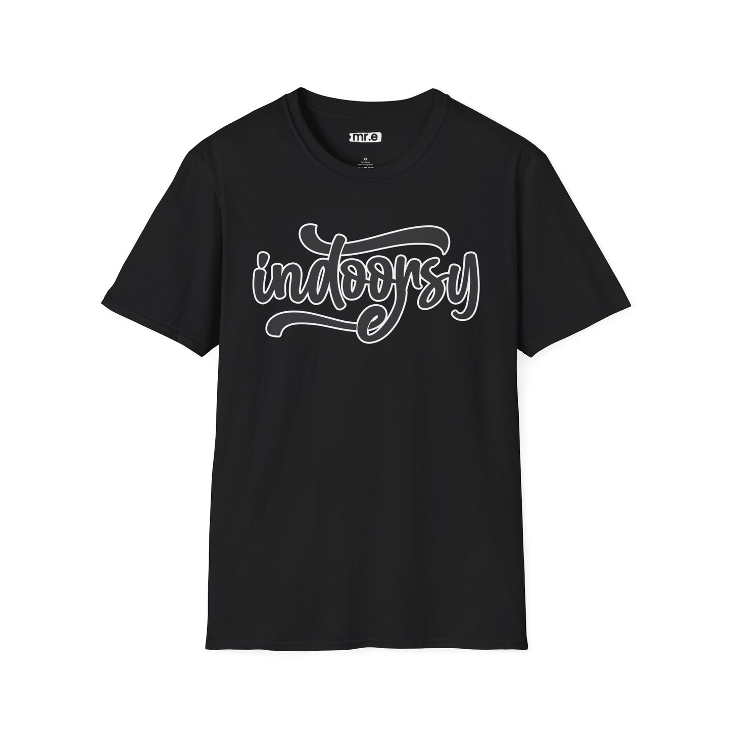 "Indoorsy" Funny Indoor Lifestyle T-Shirt – Quirky & Cozy Graphic Tee for Homebodies, Introverts & Lazy Legends