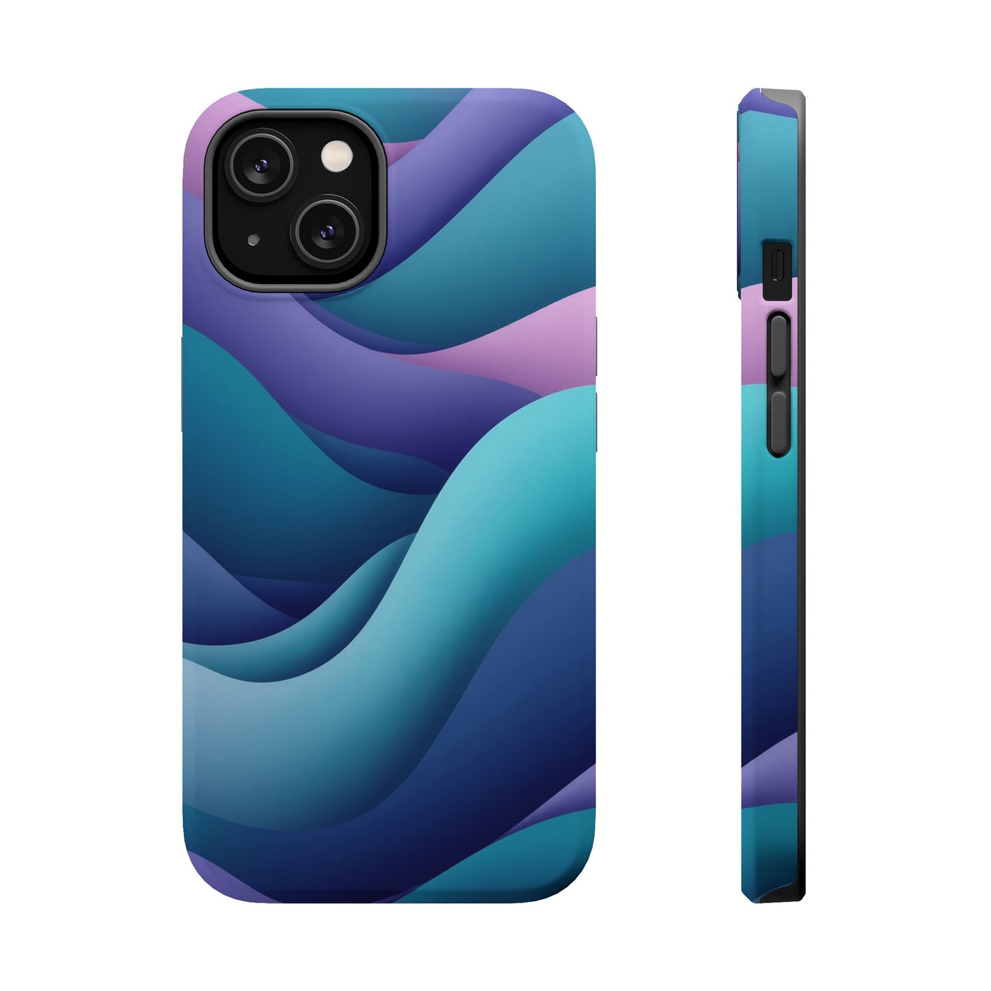 Oceanic Serenity Phone Case - Calming Blue Wave Aesthetic | Nature Inspired Gift Idea