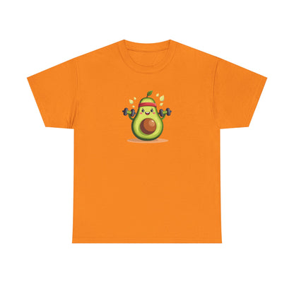 Funny Avocado Workout T-Shirt – “Swolecado” Gym Tee for Fitness Fans & Health Nuts