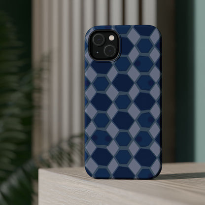 Hexagonal Elegance Phone Case – Stylish Geometric Phone Cover for iPhone & Samsung | Premium Polycarbonate Design with Sleek Minimalist Look | Anti-Slip & Shockproof Protection