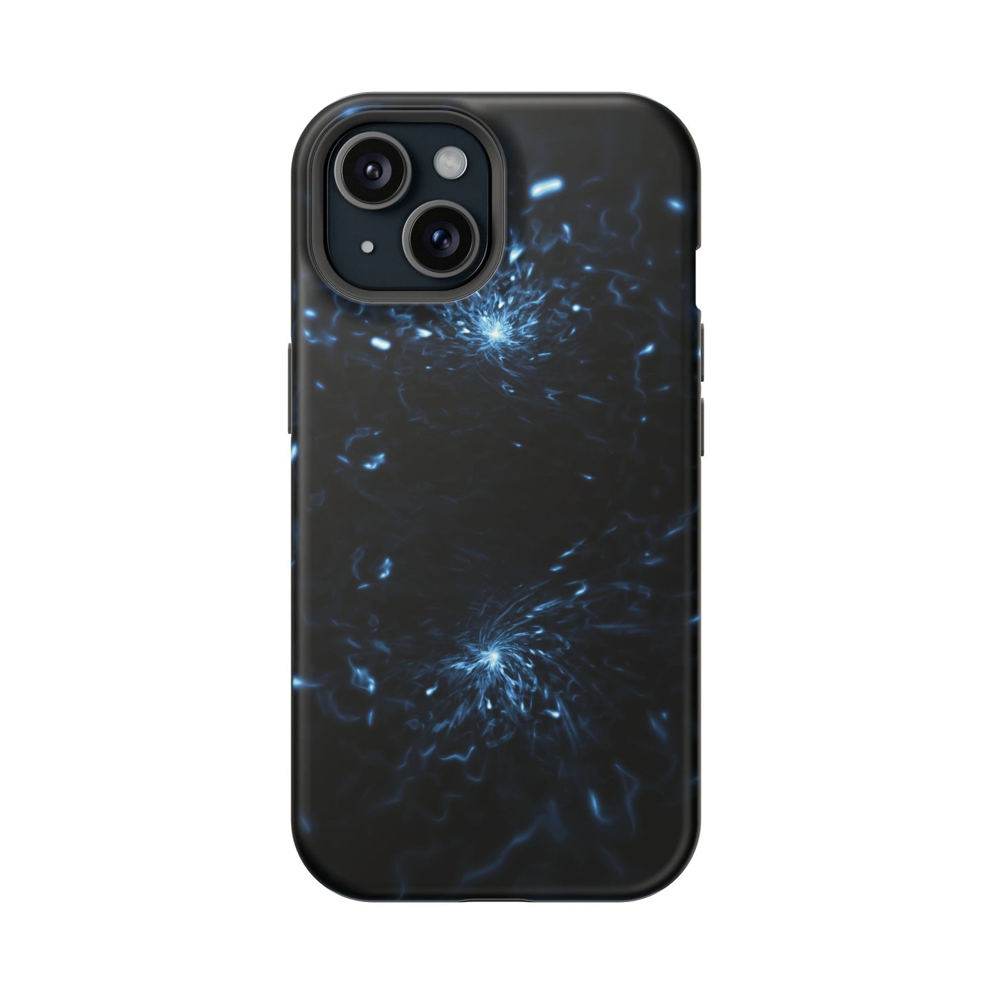 Galaxy Phone Case - Aesthetic iPhone Case | Blue Abstract Energy Design | Gifts for Him/Her | Sci-Fi Tech Vibes