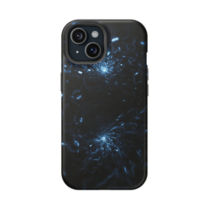 Galaxy Phone Case - Aesthetic iPhone Case | Blue Abstract Energy Design | Gifts for Him/Her | Sci-Fi Tech Vibes