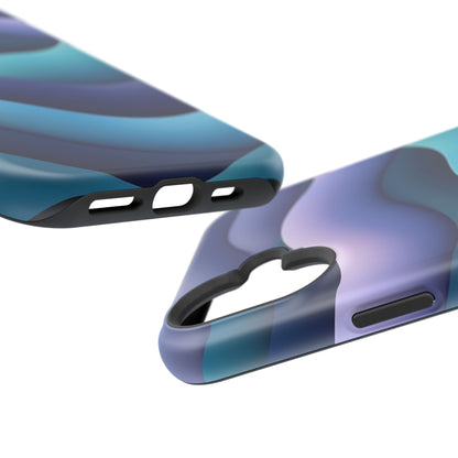 Blue Wave Phone Case - Aesthetic iPhone Case, Calming Gift Idea, Minimalist Summer Accessory