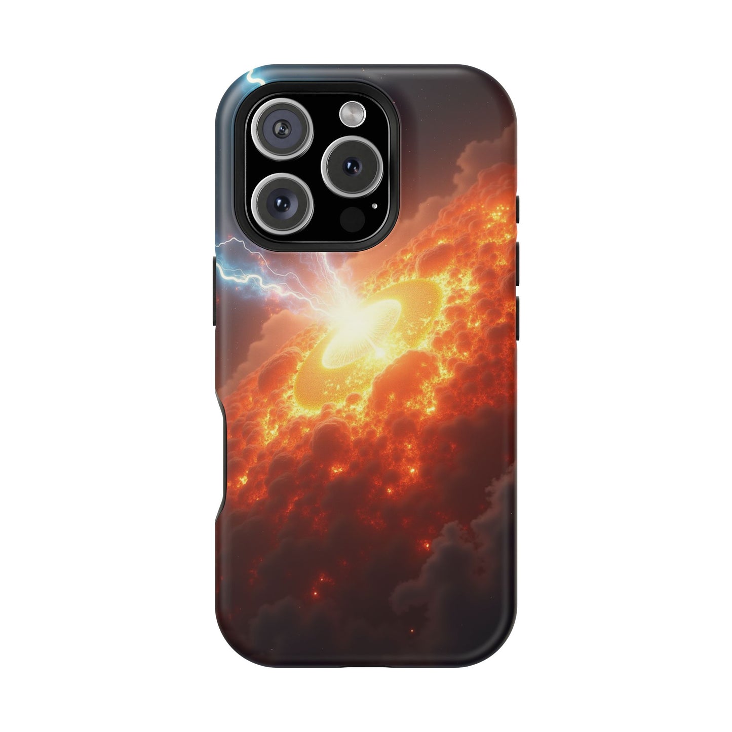 Supernova Phone Case - Fiery Galaxy iPhone Cover - Astronomy Gift for Him/Her