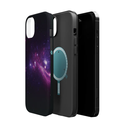 Purple Galaxy Phone Case - Aesthetic iPhone Case | Space Art Design | Gifts for Her | Unique Phone Accessories