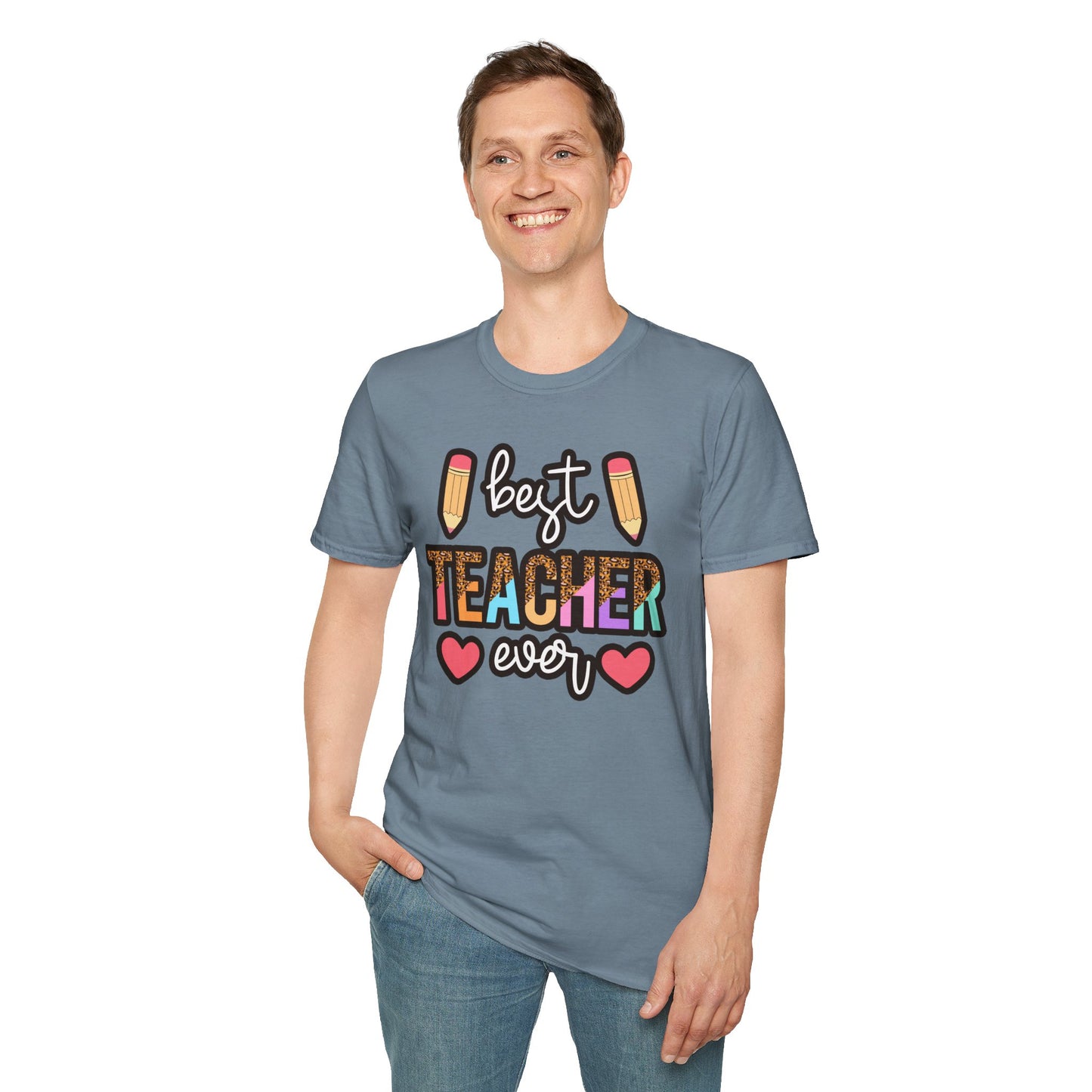 Best Teacher Ever T-Shirt – Fun and Colorful Gift for Outstanding Educators
