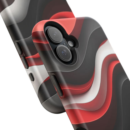 Statement Wave Phone Case - Aesthetic iPhone Case, Edgy Gift Idea, Trendy Summer Accessory